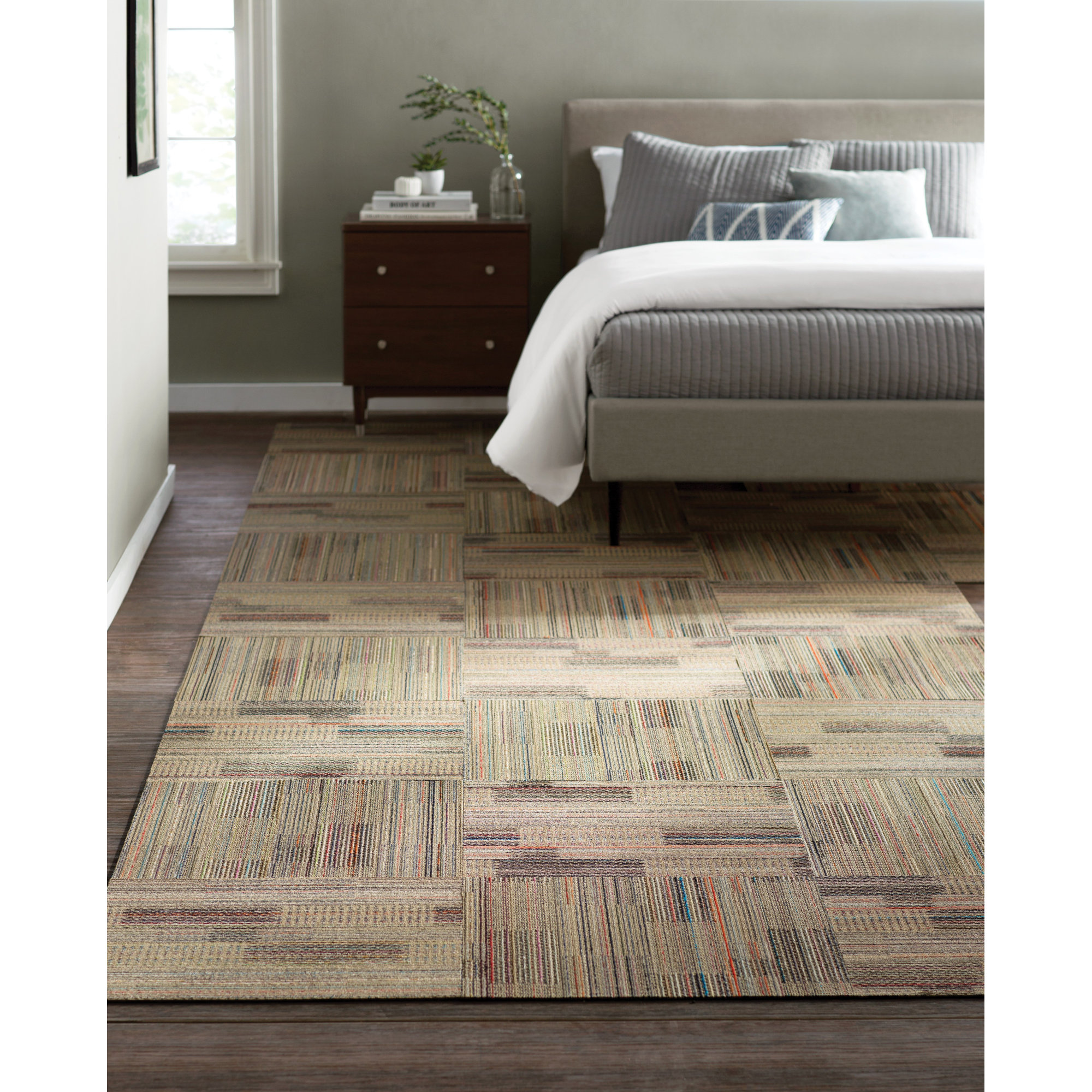 Mohawk Epsom 24" x 24" Carpet Tile in Madras & Reviews Wayfair